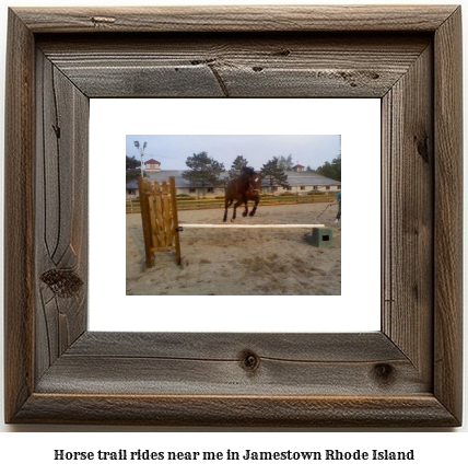 horse trail rides near me in Jamestown, Rhode Island